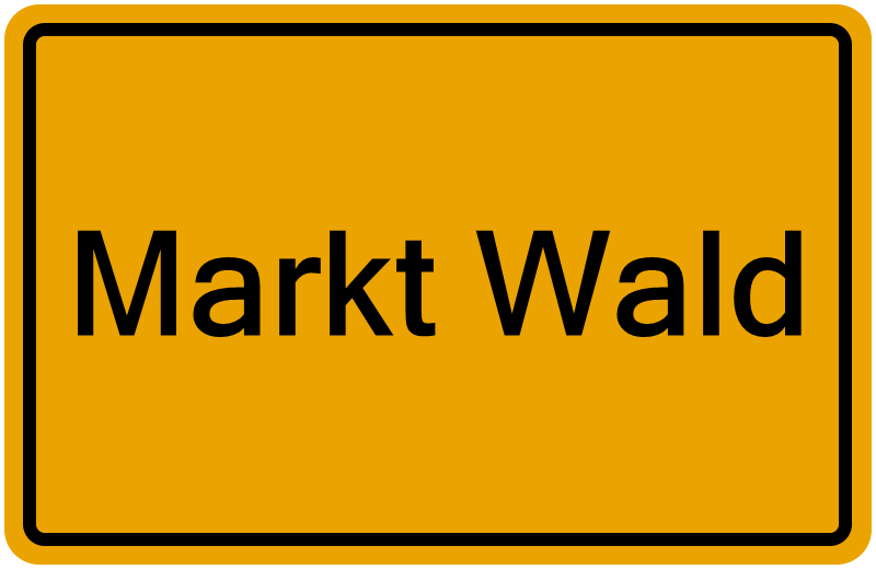 Handelsregister Markt Wald